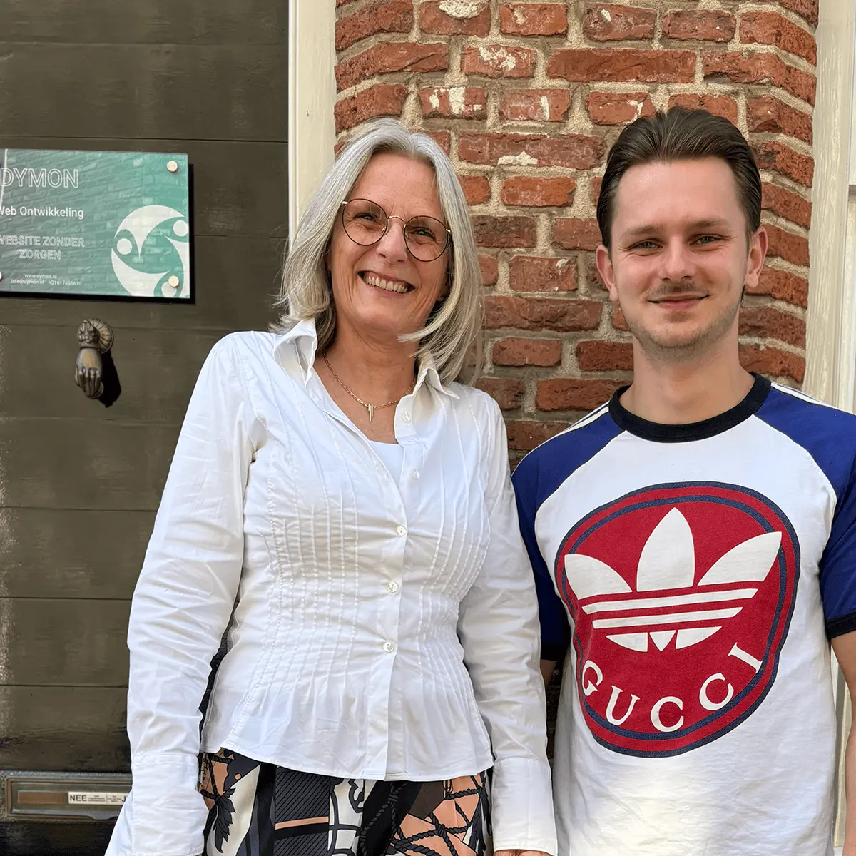 Dylan de Jong en Monique de Wit